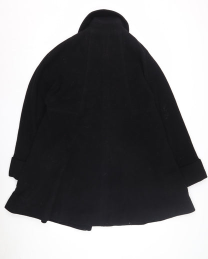 Womens UK Size 10 Damsel in a Dress Black Pea Coat