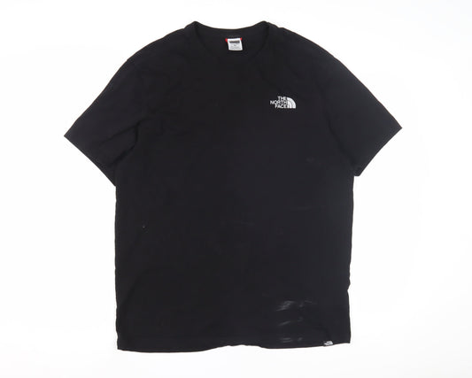 The North Face Men's M Black Graphic Print Tee