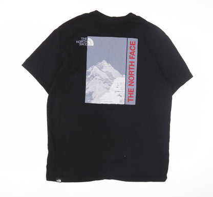 The North Face Men's M Black Graphic Print Tee