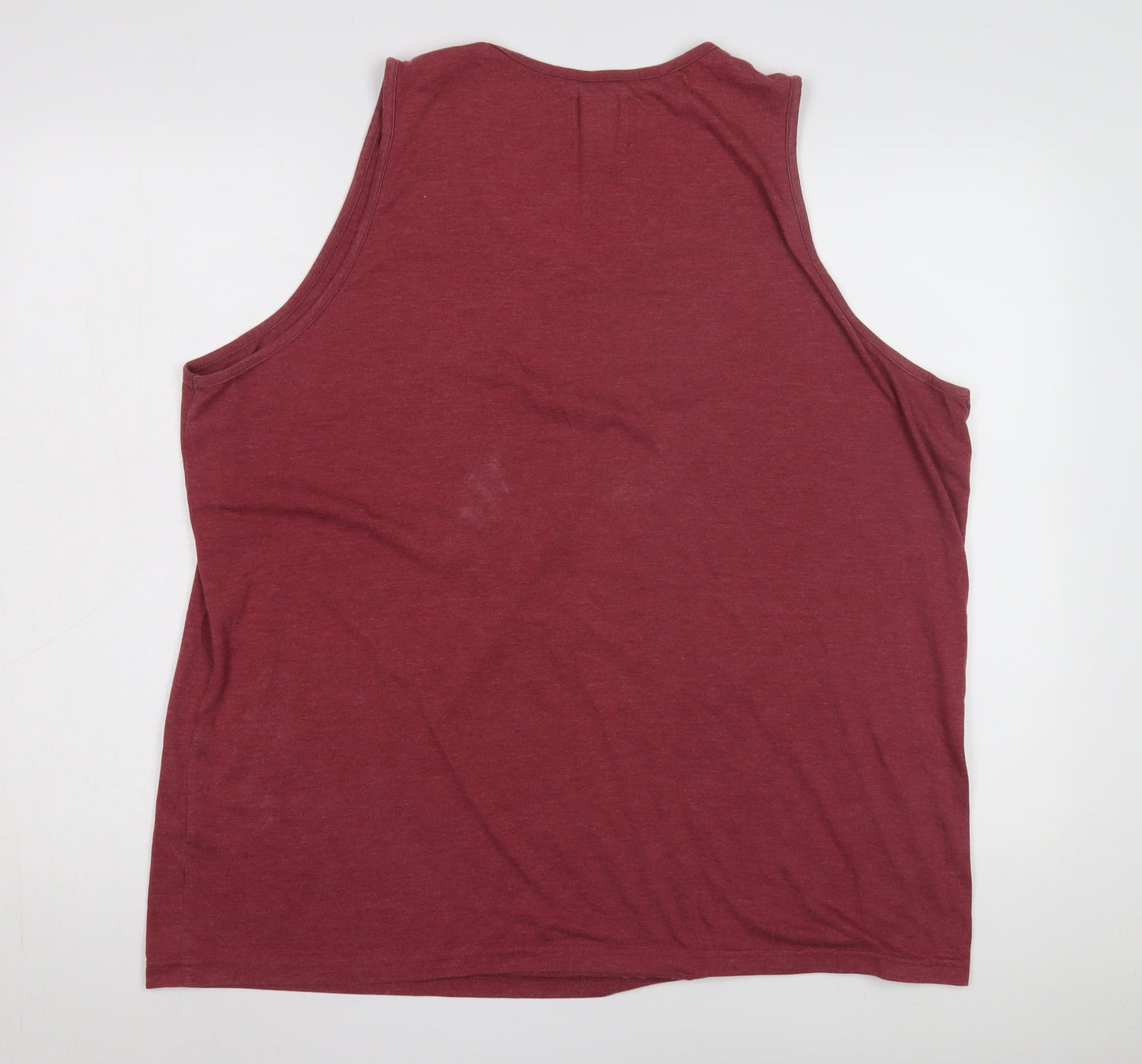 Mens UK Size 2XL Burton Menswear London Red  T-Shirt