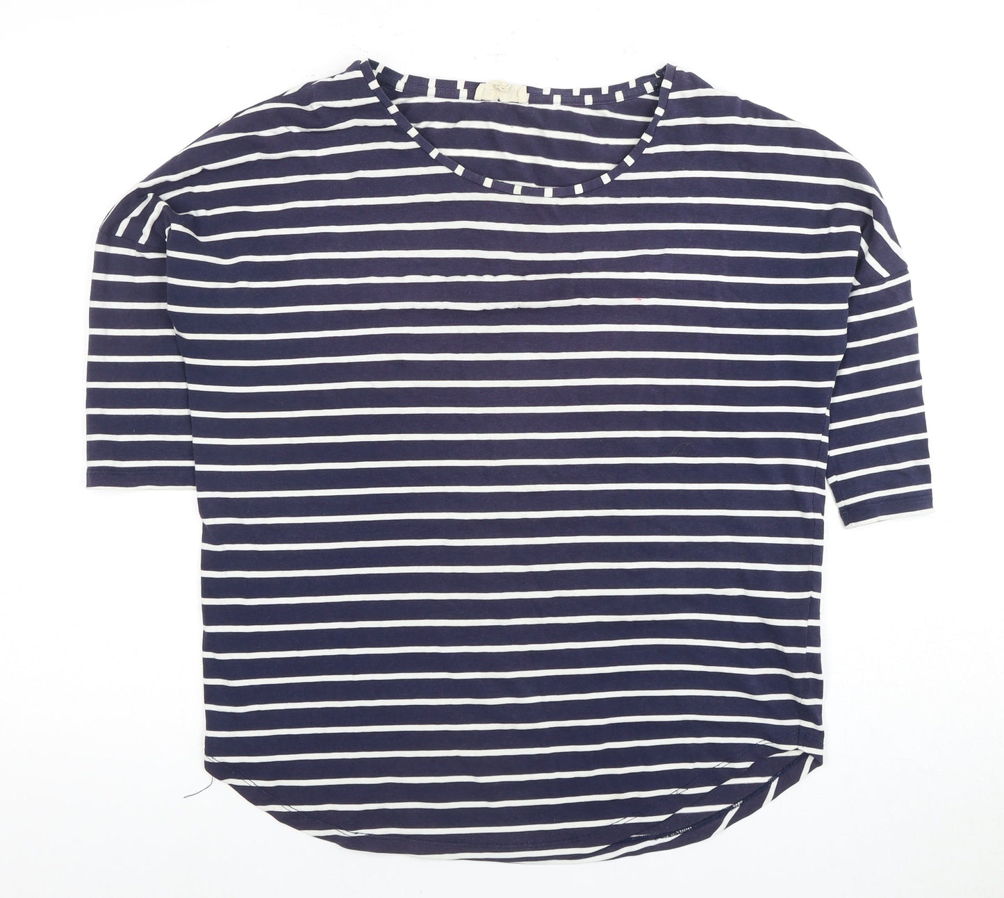 Womens UK Size M Phase Eight Blue Basic T-Shirt
