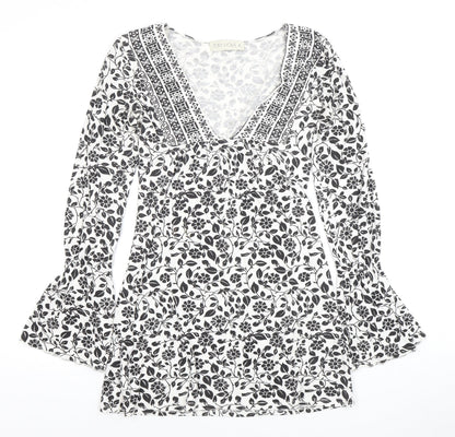 Tom Wolfe Women's Floral V-Neck Dress