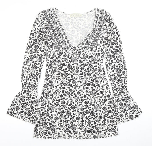 Tom Wolfe Women's Floral V-Neck Dress