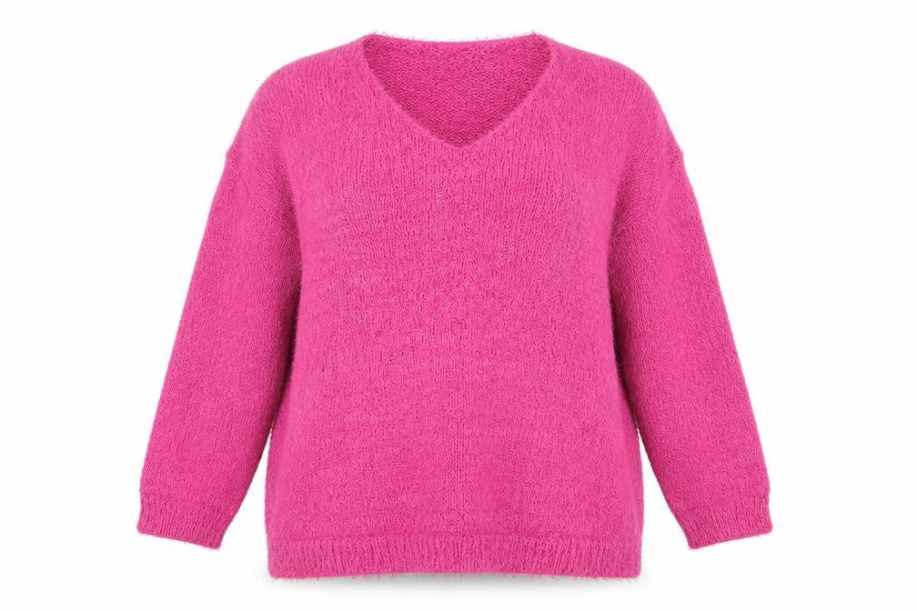 Womens UK Size 16 Studio Pink Pullover Jumper