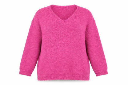 Womens UK Size 16 Studio Pink Pullover Jumper