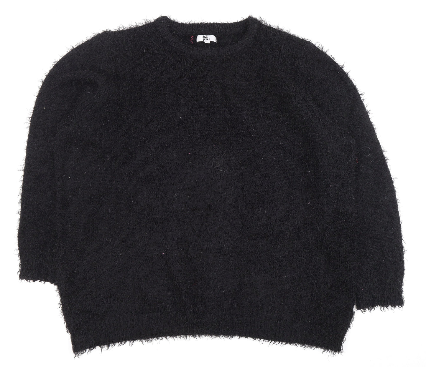 Be You Women's Black Pullover Jumper Size 20
