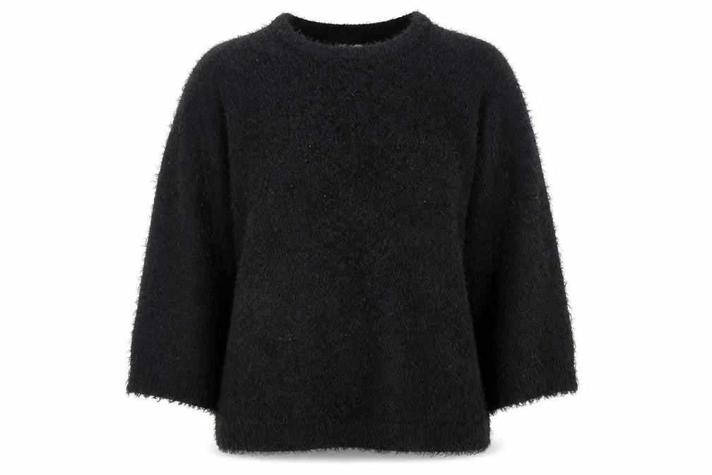 Womens UK Size 20 Be You Black Pullover Jumper