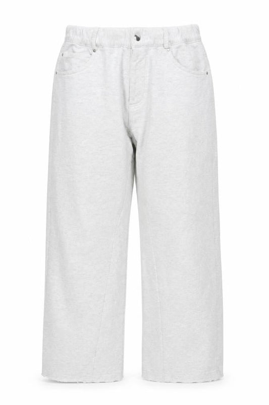 Front view of Haonaihuang unisex grey joggers, l, casual, cotton