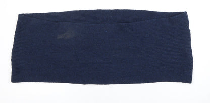 TU Unisex Blue Wool Cowl/Snood Scarf - Winter Essential