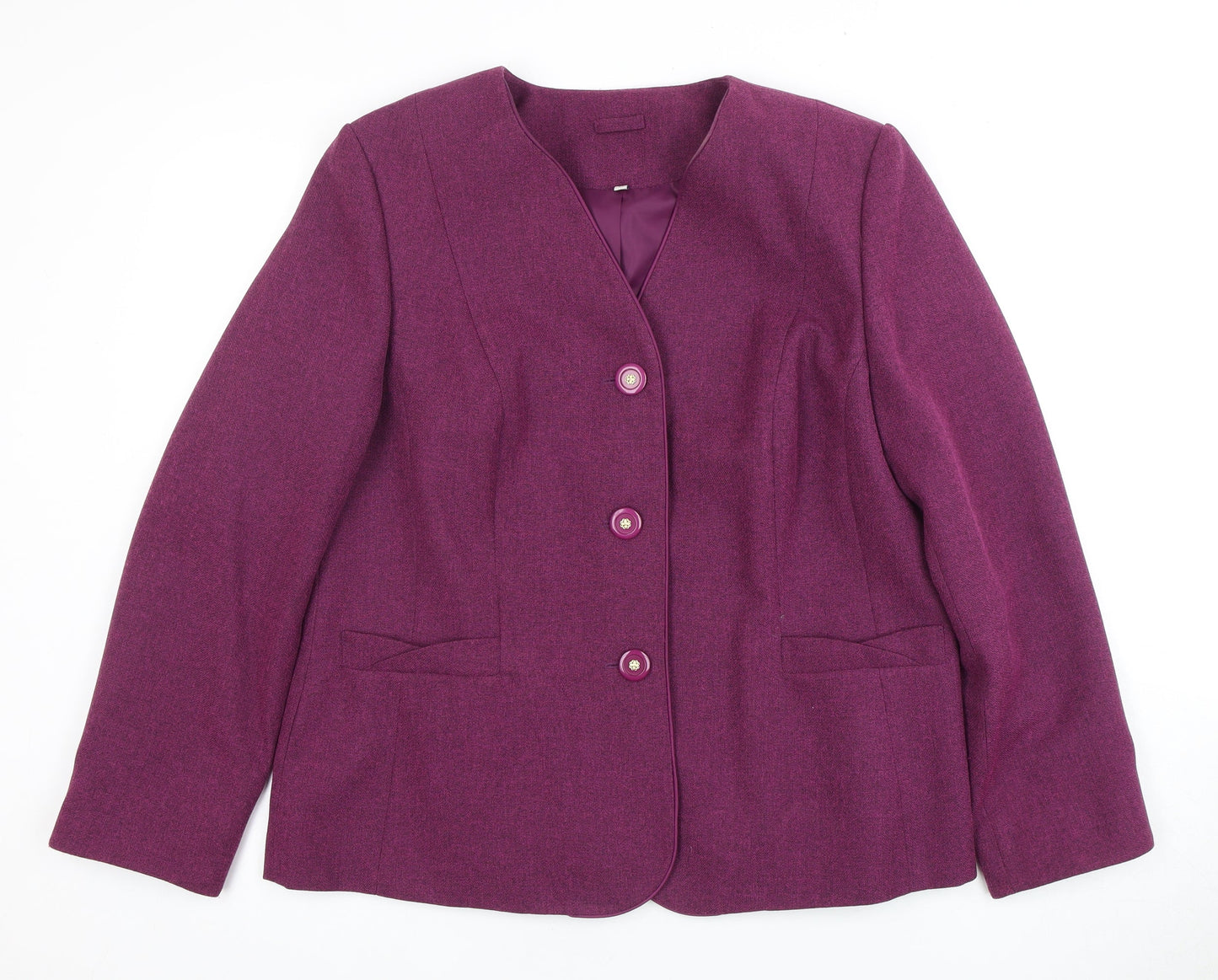 Honor Millburn Women's Purple Blazer Size 16