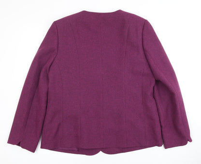 Honor Millburn Women's Purple Blazer Size 16