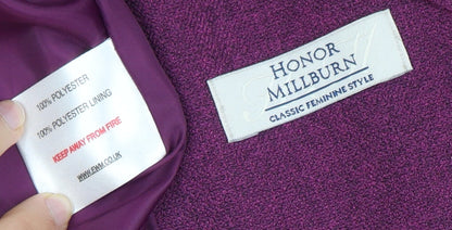 Honor Millburn Women's Purple Blazer Size 16