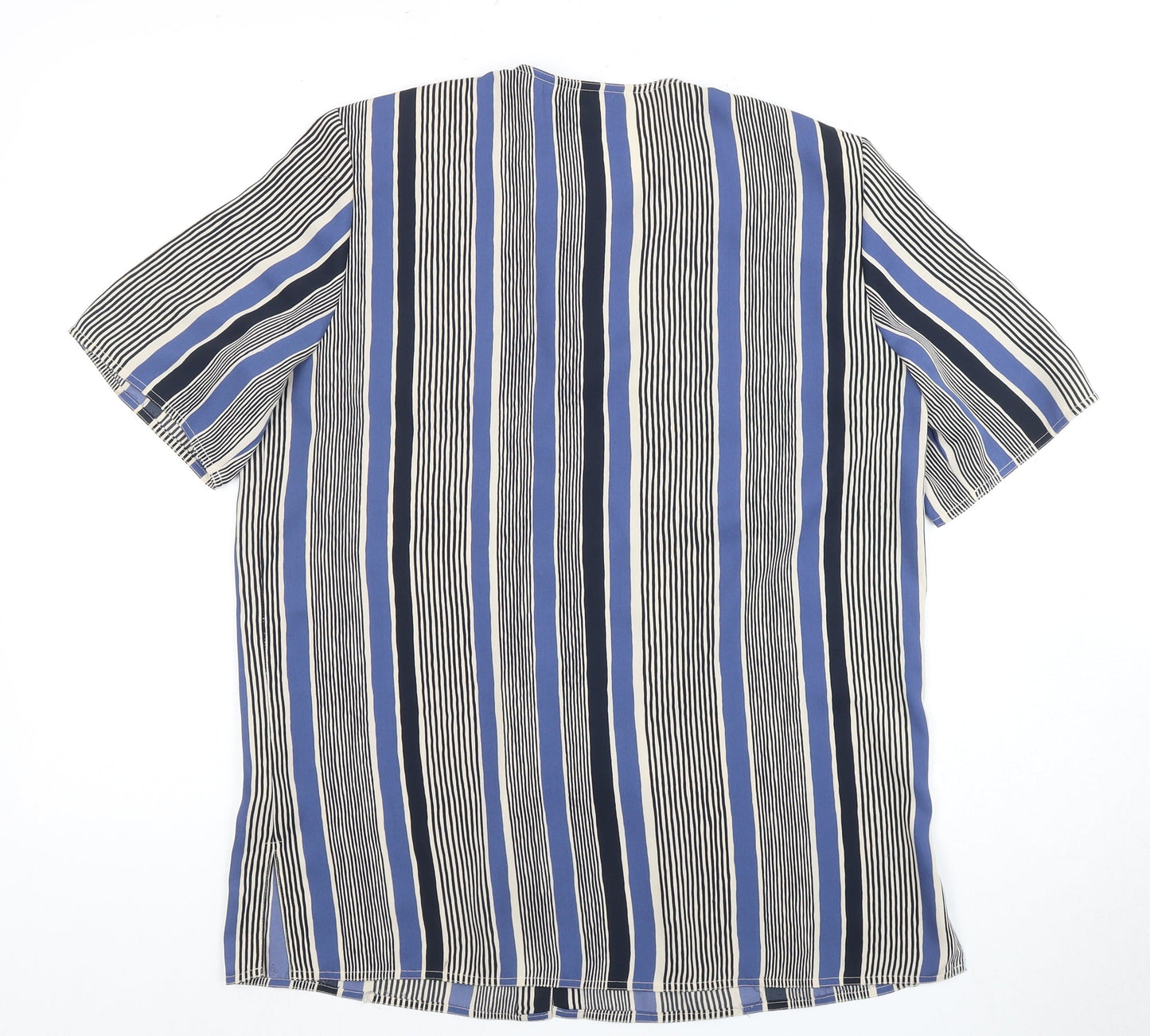 Womens UK Size 12 Windsmoor Blue Basic Button-Up