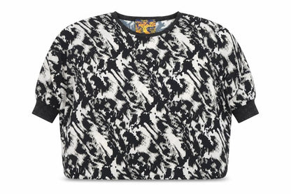 Punk Pose Women's Multicoloured Animal Print Top