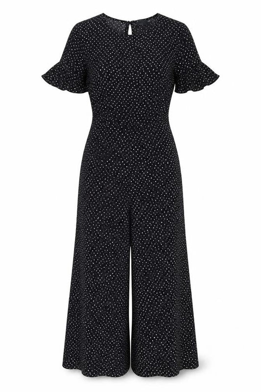 Womens UK Size 8 ASOS Design  Black Jumpsuit