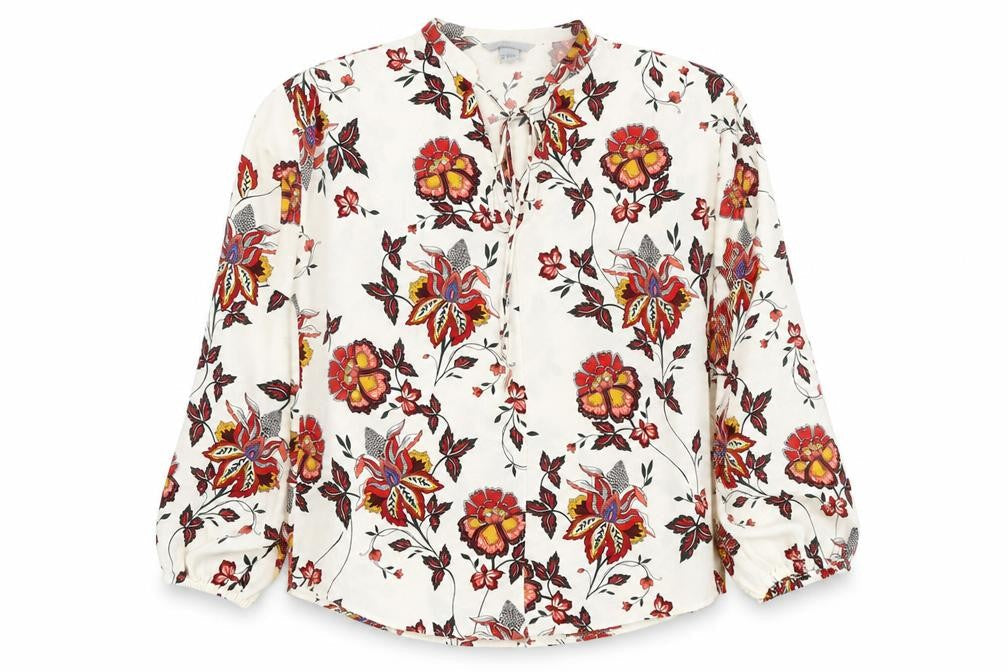 Womens UK Size 6 H&M Multicoloured Basic Blouse