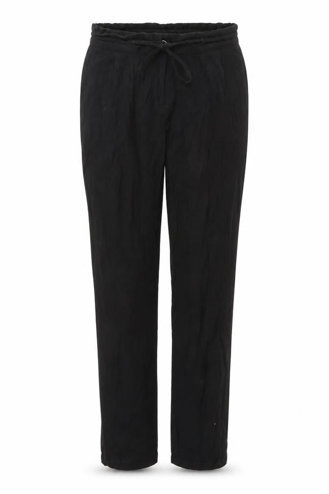 Womens UK Size 8 NEXT Relaxed Fit Casual Workwear Black Trousers
