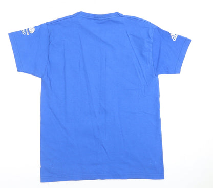 Adidas Boys Blue Olympic Day T-Shirt Size 11-12 Years