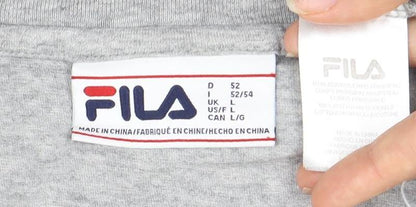 Mens UK Size L FILA Grey  T-Shirt