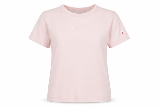 Womens UK Size XS Champion Pink Basic T-Shirt