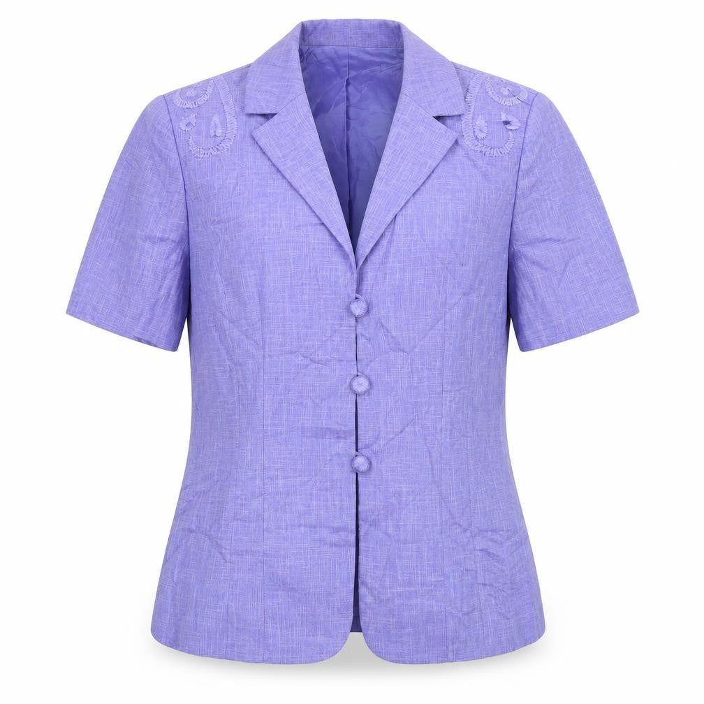 Womens UK Size 10 Jacques Vert  Purple Suit Jacket