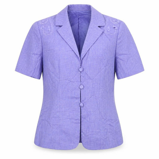Womens UK Size 10 Jacques Vert  Purple Suit Jacket