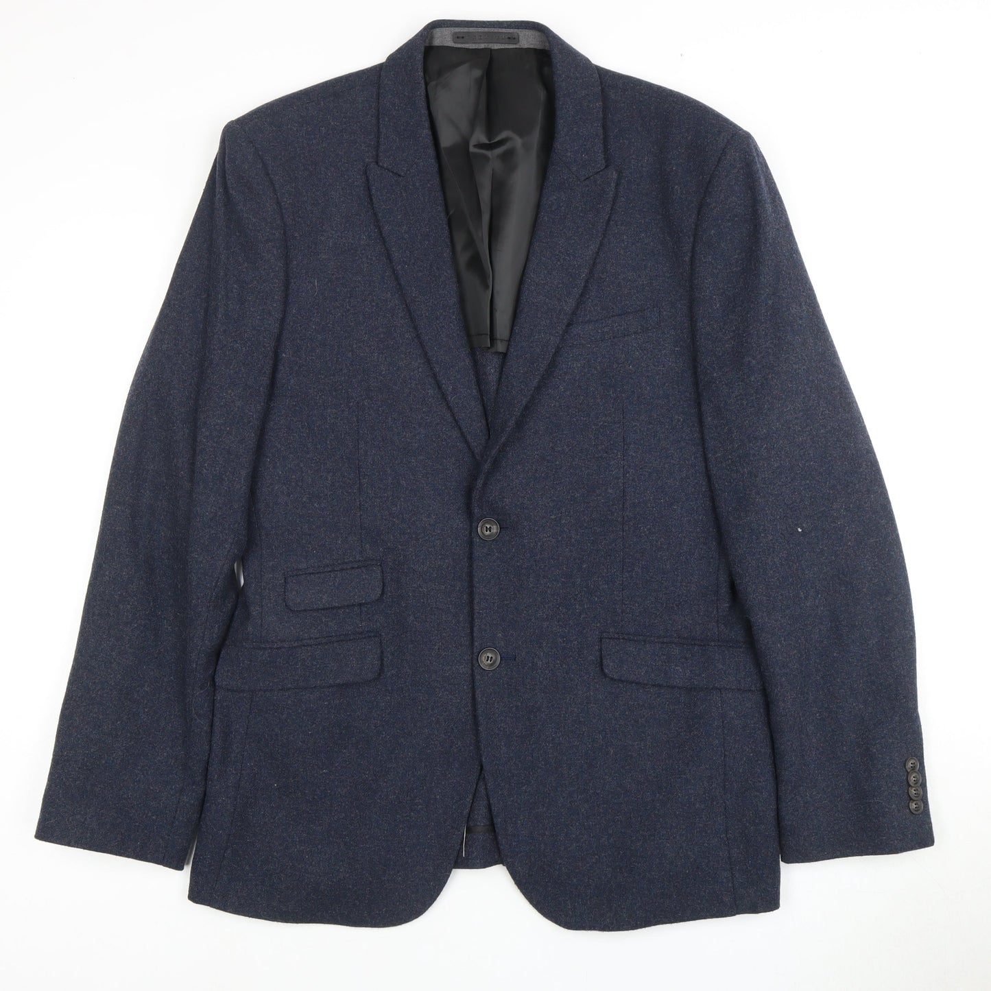 Mens UK Size 44 JACK & JONES Regular Blue Suit Jacket
