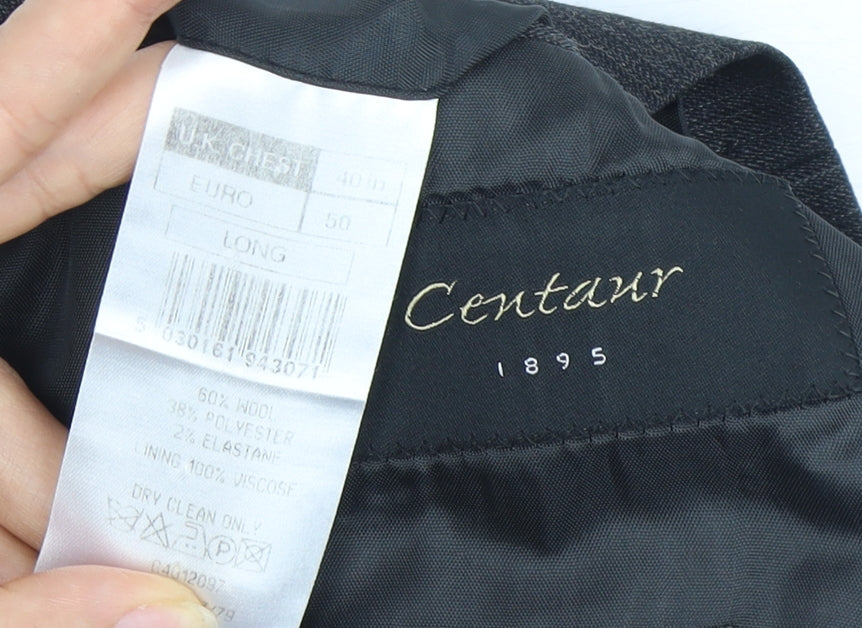 Mens UK Size 40 Centaur Regular Grey Suit Jacket