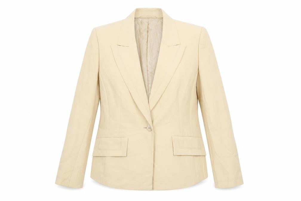 Womens UK Size 10 Windsmoor Regular Beige Suit Jacket