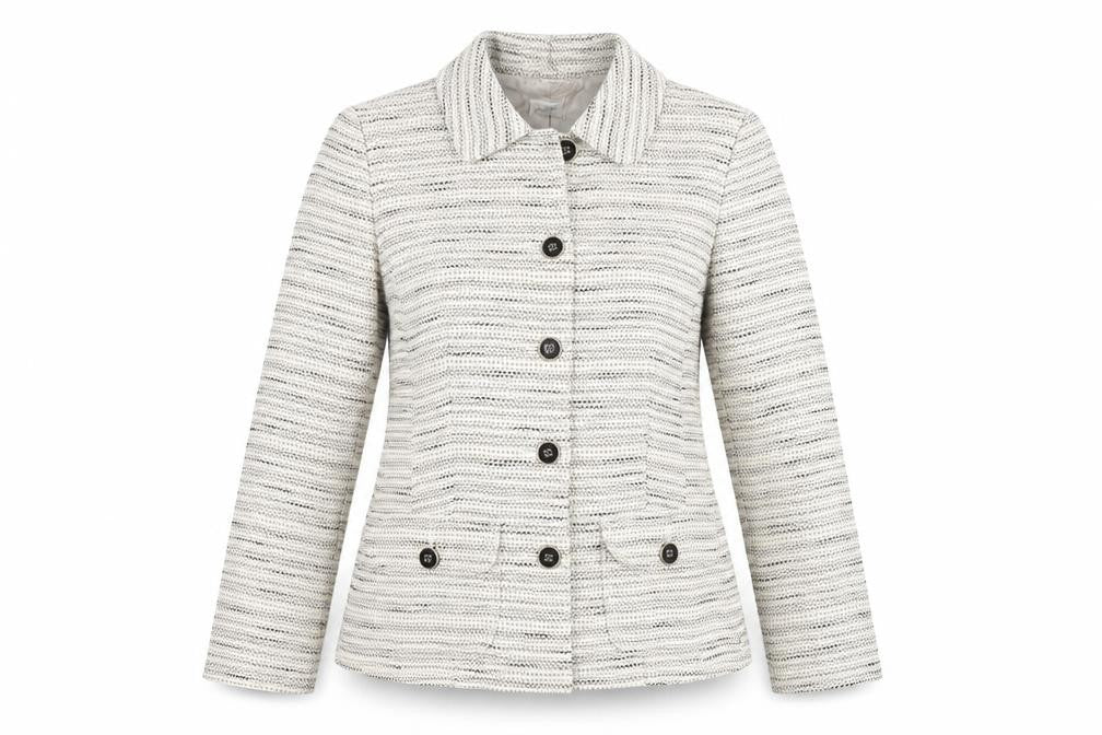 Womens UK Size 10 Viyella Regular Beige Blazer