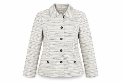 Womens UK Size 10 Viyella Regular Beige Blazer