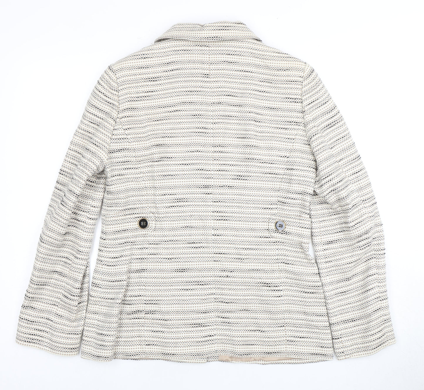 Viyella Women's Beige Blazer, UK 10, Classic Casual Style