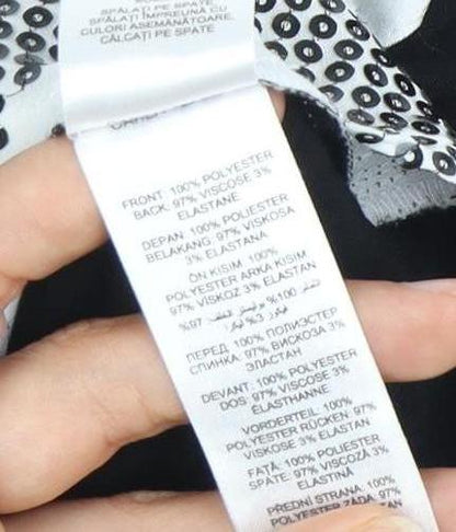 Jasper Conran Women’s Black Blouse Size 10