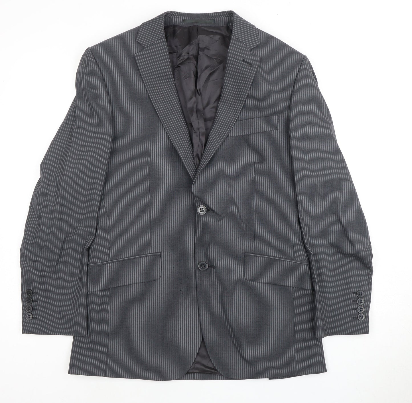 Mens UK Size 36 Ben Sherman Regular Grey Suit Jacket