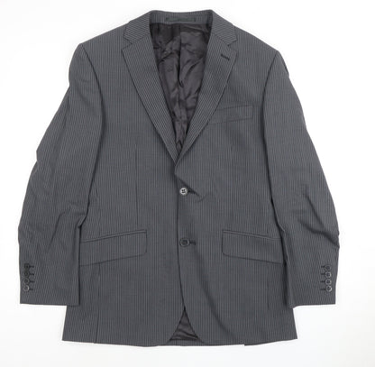 Mens UK Size 36 Ben Sherman Regular Grey Suit Jacket