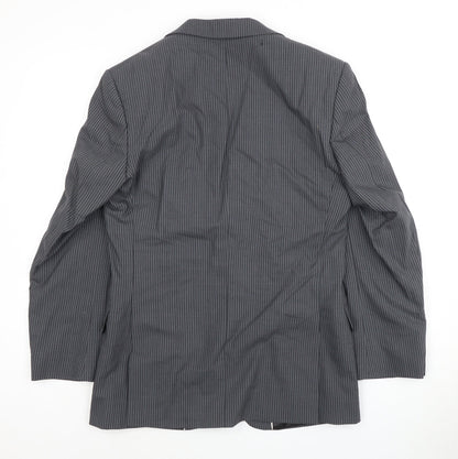 Mens UK Size 36 Ben Sherman Regular Grey Suit Jacket