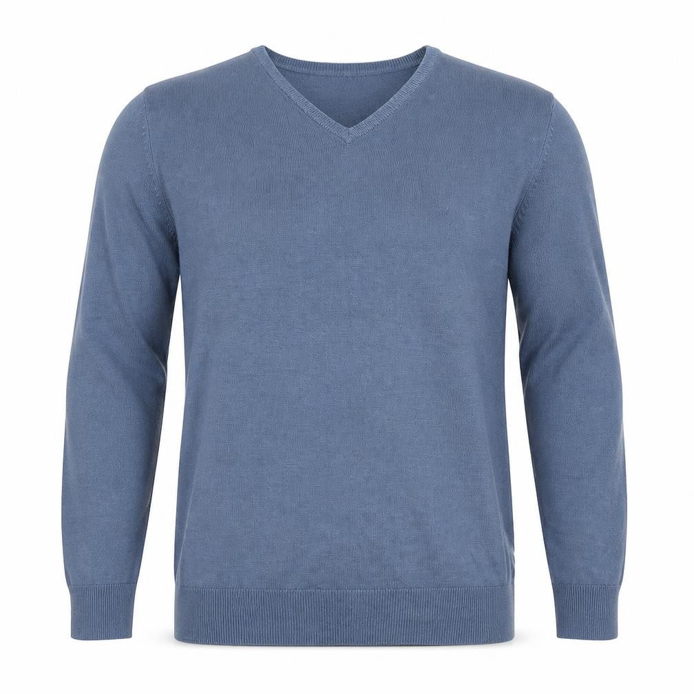 Mens UK Size M Thomas Nash Blue Pullover Jumper