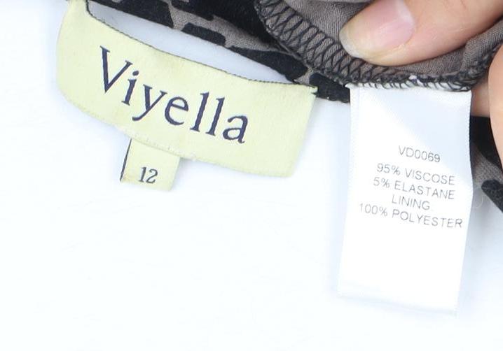 Vyella Women's Animal Print Dress Size 12