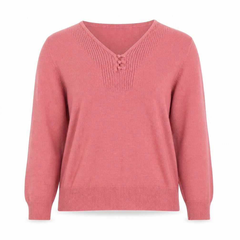 Womens UK Size 10 Eastex Pink Pullover Jumper