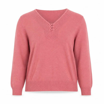 Womens UK Size 10 Eastex Pink Pullover Jumper