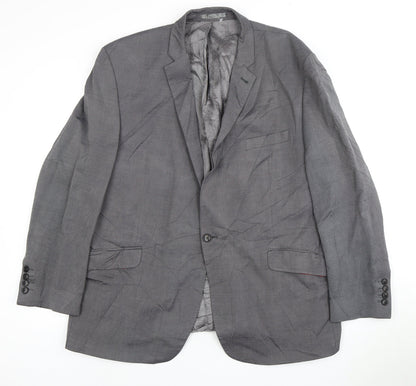 Jasper Conran Men's Grey Blazer, Size 46, Regular Fit
