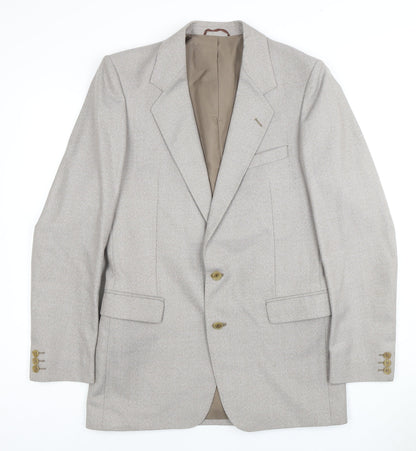 Centaur Men's Grey Blazer 38 - Classic Long Style