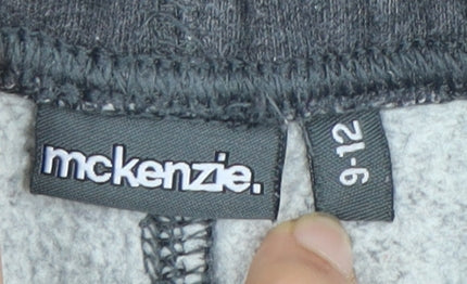 McKenzie Grey Unisex Baby Jogger Trousers 9-12 Months