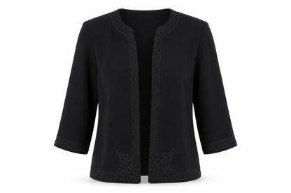 Womens UK Size 10 Eastex Regular Black Blazer