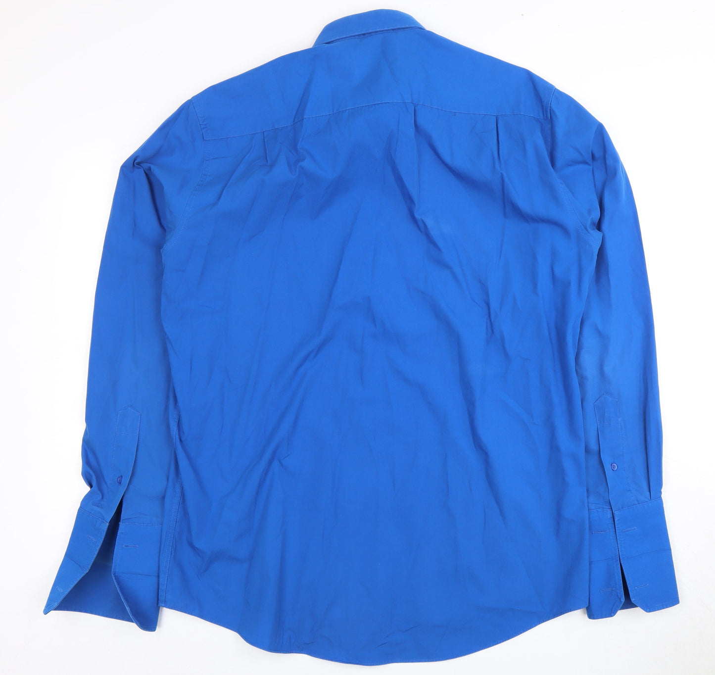 Mens UK Collar Size 42 Dehavilland Smart Blue  Dress Shirt