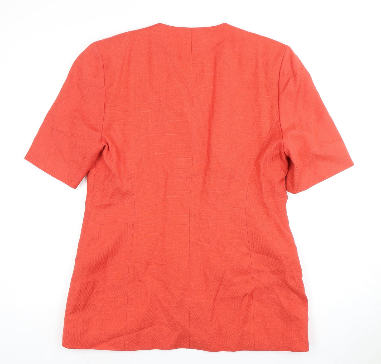 Jacques Vert Women's Red Jacket Size 12 Workwear