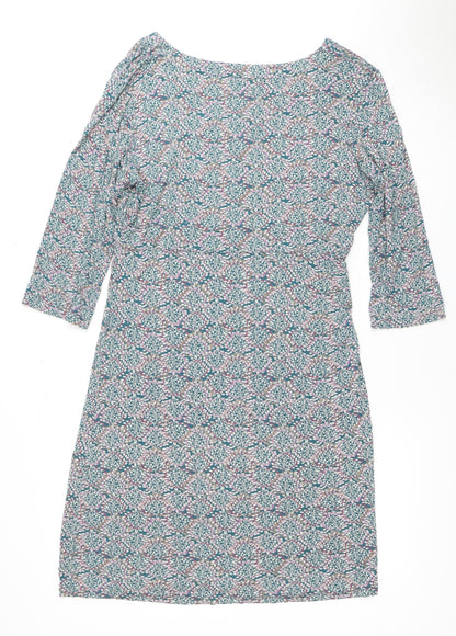 Mistral Women's Multicoloured Floral Shift Dress S