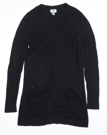 Womens UK Size S Old Navy Black Cardigan Jumper