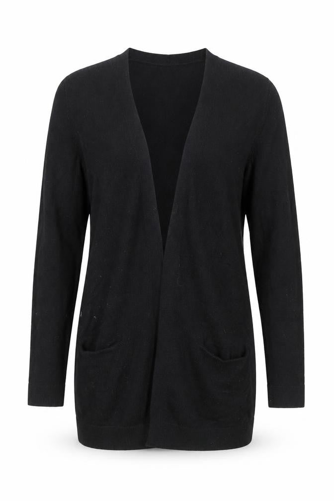 Womens UK Size S Old Navy Black Cardigan Jumper