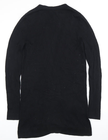 Womens UK Size S Old Navy Black Cardigan Jumper